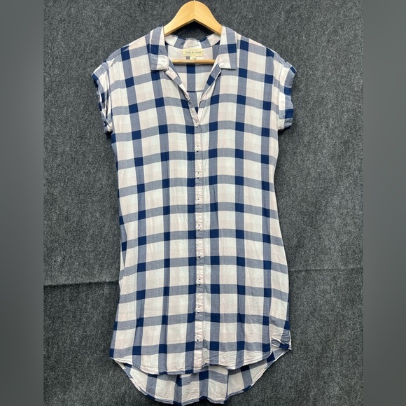 Cloth & Stone Women’s Blue and Pink Striped Dress- Size XS. - Picture 1 of 12